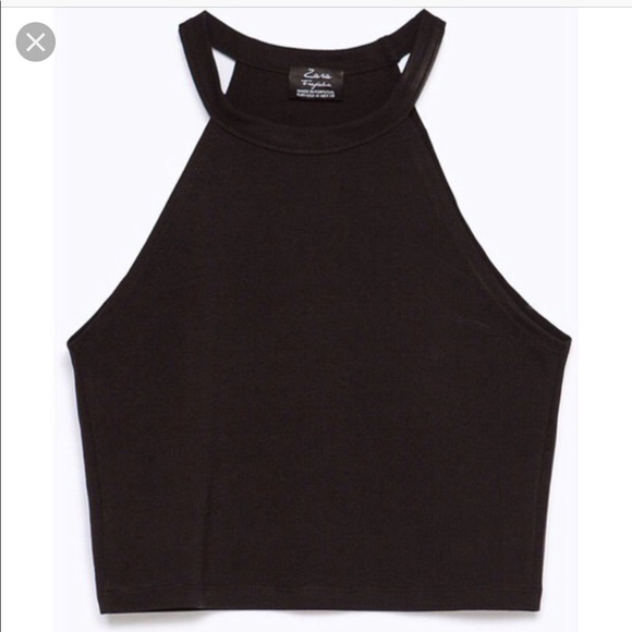 Zara Tops - Zara black halter top